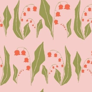 LILIES on Pink