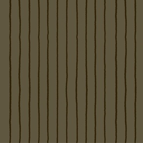 Woodland Stripes (olive, large)
