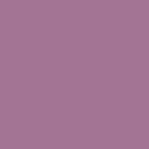 Plum Purple Solid #A37393