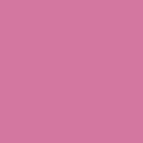 Dark Milkweed Pink Solid #D3779F