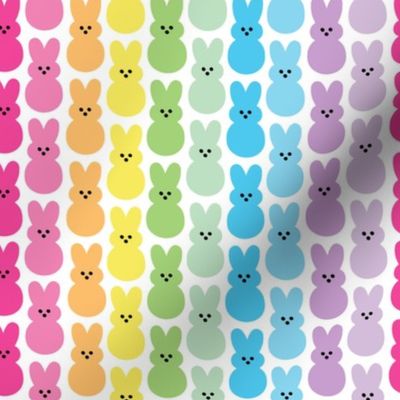 Large // Rainbow Bunnies - Bright