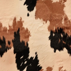 cow print brown 