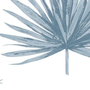 Fan Palm - Smoke Blue