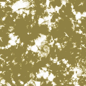 (M) Green moss camo - Tie-Dye Shibori Texture