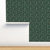 Evergreen on dark green - Small scale