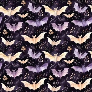 Boho Halloween Bats