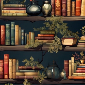 Books with Plants