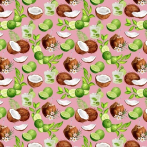 Coconut Lime No. 3 Pink - Small Version