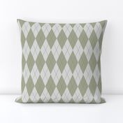 Stylish Preppy Argyle Green