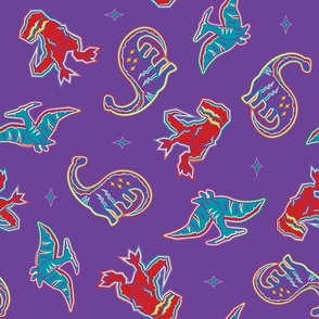 Weomepe Dino Series I (Purple)