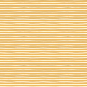 Off-White Stripe on Mustard Yellow Background