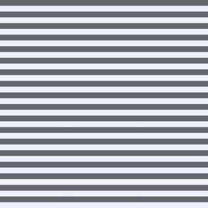 1/2 inch Horizontal stripes ghost white and dim gray