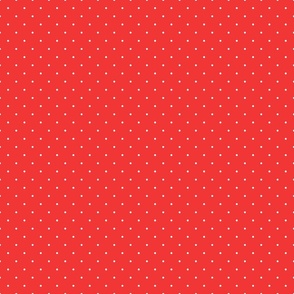 Red Polka Dots Fabric, Wallpaper and Home Decor