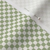 tiny checkerboard / matcha green