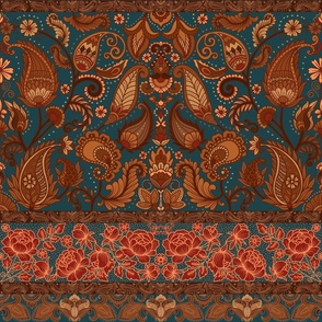 Indonesian Batik Paisley