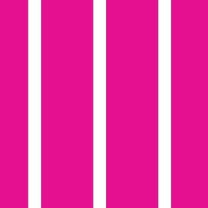 Wide Stripe Vertical Dark Pink
