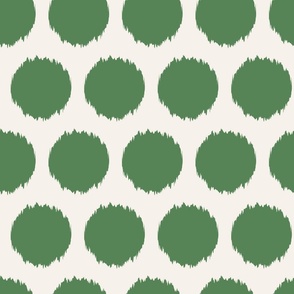  Fuzzy Polka Dot | Lg Green 