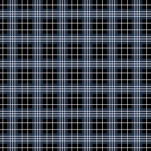 Blue black mood checkered
