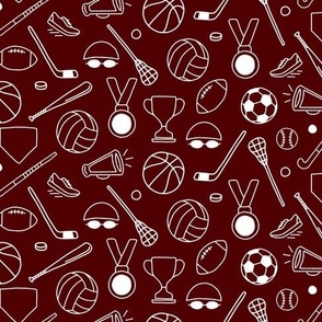 Sports | Medium - Maroon