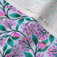 Lilly Pilly Floral Small Scale Light Lavender