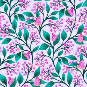 Lilly Pilly Floral Large Scale Lilac