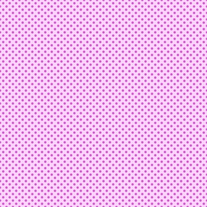 Bubblegum Blues / Jumbo Scale /  Colorful Polka Dots in Retro Pink