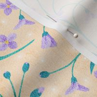 Cuckooflower Floral Large Scale Cream
