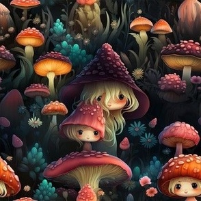 Enchanted Mushroom Forest.. 