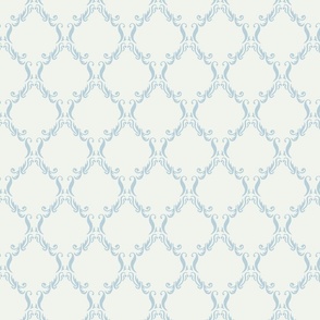 french lattice 1-light blue on fog (medium)