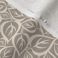 Falling Leaves - Fall Beige Ivory Small