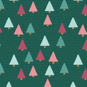 christmas-trees-forest-green-red-pink-mint-medium