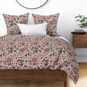 Jumbo - Bold Sierra Florals - White