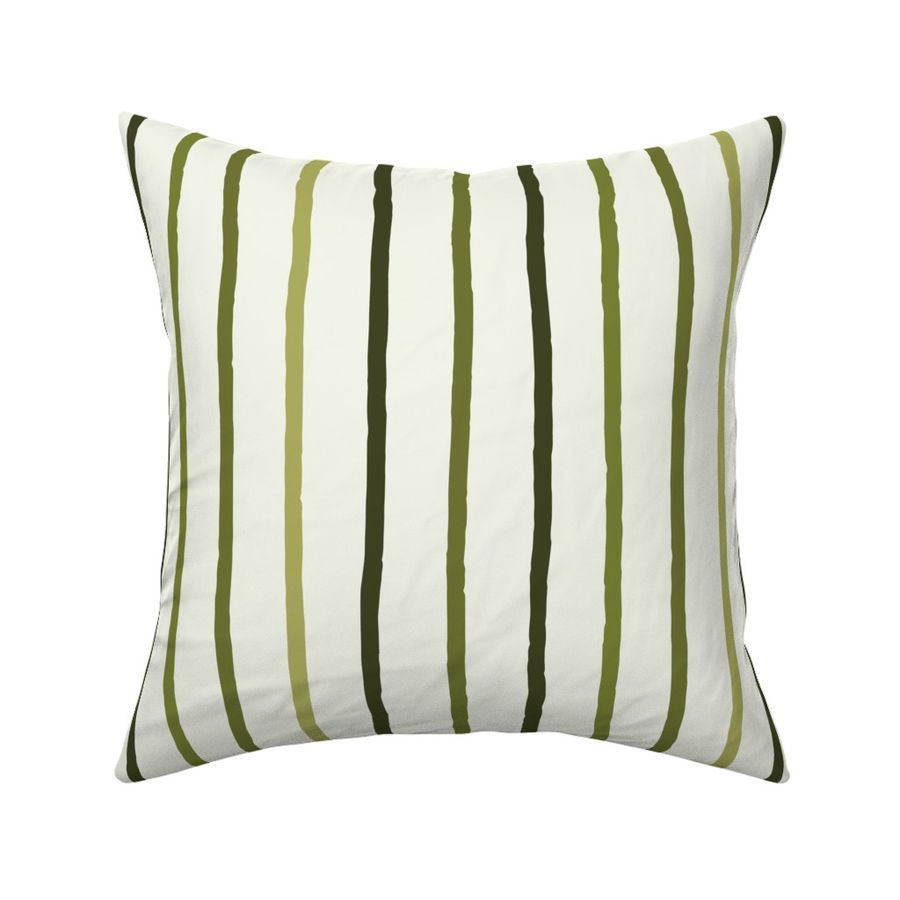 Vertical Organic Green Stripes Abstract - Eco-Friendly Nature-Inspired