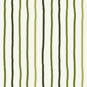 Vertical Organic Green Stripes Abstract - Eco-Friendly Nature-Inspired