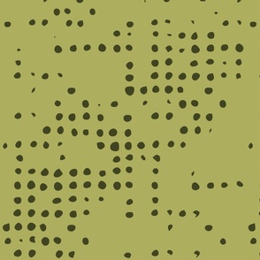 Organic Olive Speckled Blender Pattern - Eco Chic Spotted Modern Design
