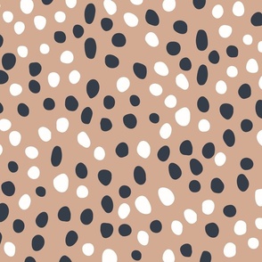 Apricot Speckle Festivity Pattern