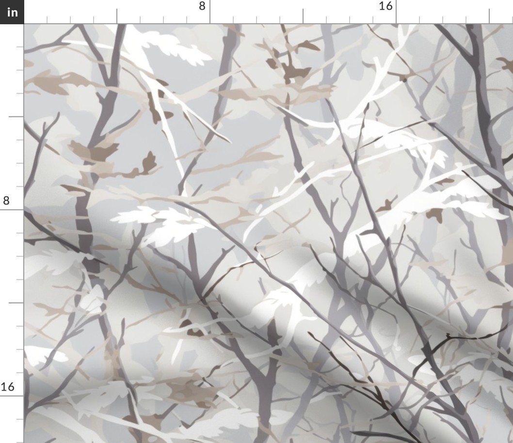 Winter Hunting Camouflage Pattern 