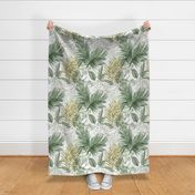 Tropical,jungle,palm trees,plants,exotic pattern 