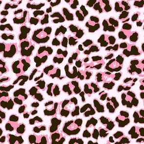 Cheetah print Pink Leopard skins print