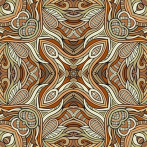 Decorative abstract nature pattern 7