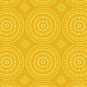 Pinpoint Mandala - Yellow