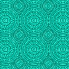 Pinpoint Mandala - Turquoise 