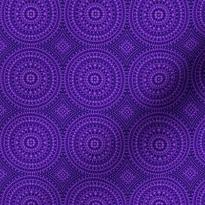 Pinpoint Mandala - Purple