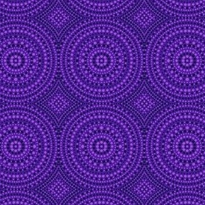 Pinpoint Mandala - Purple