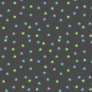 Star field on grey