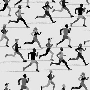 Run to Win - Grayscale