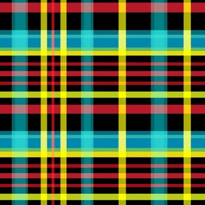 Primary Color Plaid Fabric, Wallpaper and Home Decor | Spoonflower