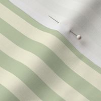 celadon and off-white stripe