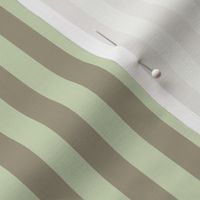 celadon and taupe stripe