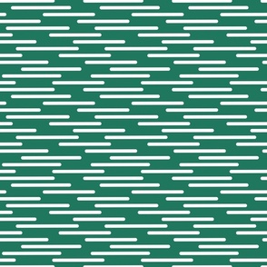 Swanky Lines - Forest green